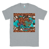 Heather Grey hearts mama Classic Tee - Artiststas