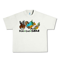 Pistachio peace love  bullskull Urban Heavy Tee - AdoDesignShop