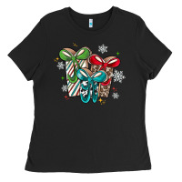 Black christmas gifts Ladies Tee - MaliasSmallBusiness