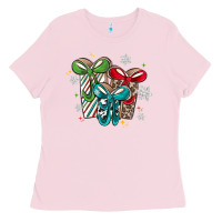 Bubblegum Pink christmas gifts Ladies Tee - MaliasSmallBusiness