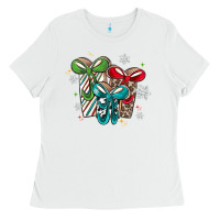 White christmas gifts Ladies Tee - MaliasSmallBusiness