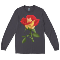 Smoke Ketchup And Mustard Rose Long Sleeve Tee - LillyAllenDesigns