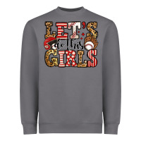 Storm let's do this girls baseball Heavyweight Sweatshirt - Jasminsmagicworld