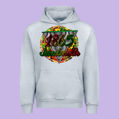 1865 Juneteenth Urban Hoodie Designed By Cowgirlartshop