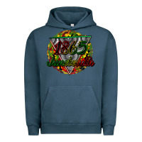 Pigment Midnight Navy 1865 juneteenth Urban Hoodie - CowGirlArtShop