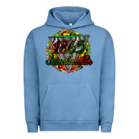 Pigment Pebble Blue 1865 juneteenth Urban Hoodie - CowGirlArtShop