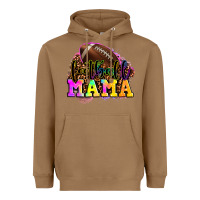Toasted Coconut football mama Heavyweight Hoodie - LillyAllenDesigns
