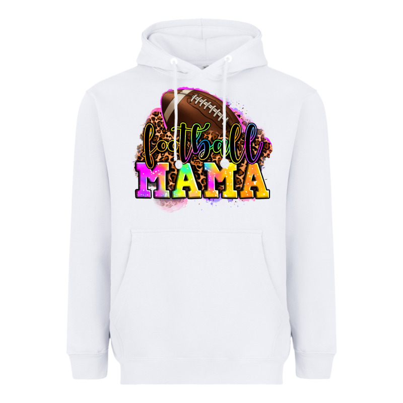 Football Mama Heavyweight Hoodie by LillyAllenDesigns | Teevron