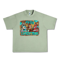 Oil Green merry christmas Urban Heavy Tee - JahusDesignShop
