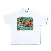 White merry christmas Urban Heavy Tee - JahusDesignShop