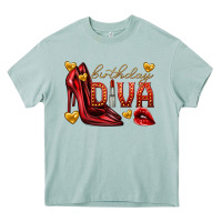 Arona birthday diva Heavy Core Tee - texasbilliewilder