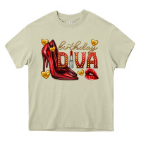 Mossy birthday diva Heavy Core Tee - texasbilliewilder