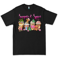 Black sugar and spice pink gingerbread coffee cups Premium Tee - Zillion Design Studio