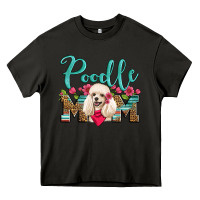 Asphalt poodle mom Heavy Core Tee - Artiststas