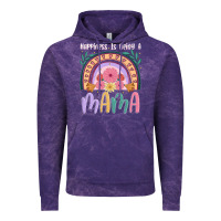 Cloud Purple happiness is being a mama Vintage Hoodie - JahusDesignShop