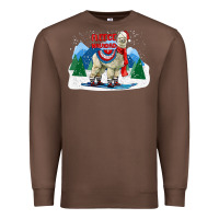 Chestnut fleece navidad alpaca mountains Premium Sweatshirt - LillyAllenDesigns