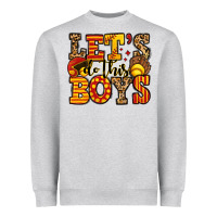 Heather Grey let's do this boys softball Heavyweight Sweatshirt - Jasminsmagicworld