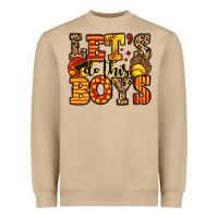 Mushroom let's do this boys softball Heavyweight Sweatshirt - Jasminsmagicworld