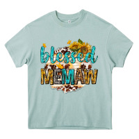 Blessed Memaw With Sunflowers Heavy Core Tee | Teevron