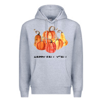 Heather Grey Happy Fall Y all Premium Hoodie - Bettercallsaul