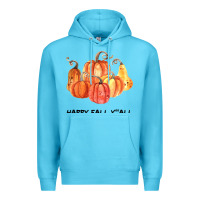 Ocean Blue Happy Fall Y all Premium Hoodie - Bettercallsaul