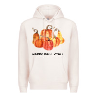 Pale Pink Happy Fall Y all Premium Hoodie - Bettercallsaul