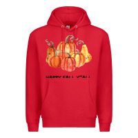 Red Happy Fall Y all Premium Hoodie - Bettercallsaul