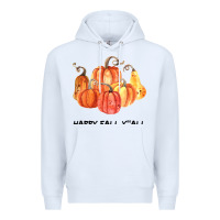 White Happy Fall Y all Premium Hoodie - Bettercallsaul