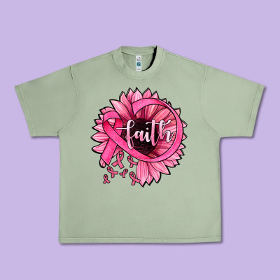 Sunflower Faith Urban Heavy Tee Designed By Jahusdesignshop