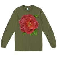 Army Green Cinco De Mayo Rose Long Sleeve Tee - LillyAllenDesigns