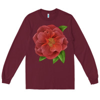 Burgundy Cinco De Mayo Rose Long Sleeve Tee - LillyAllenDesigns