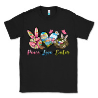 Black Peace love Easter Classic Tee - LillyAllenDesigns