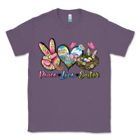 Lavender Peace love Easter Classic Tee - LillyAllenDesigns