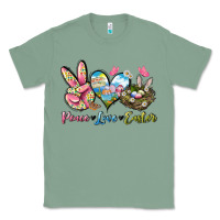 Sage Peace love Easter Classic Tee - LillyAllenDesigns