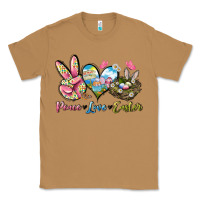 Toasted Coconut Peace love Easter Classic Tee - LillyAllenDesigns