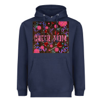 Navy cheer mom party Heavyweight Hoodie - LillyAllenDesigns