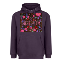 Plum cheer mom party Heavyweight Hoodie - LillyAllenDesigns