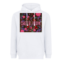 White cheer mom party Heavyweight Hoodie - LillyAllenDesigns