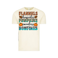 Vintage Arctic Flannels Hayrides Pumpkins Sweaters Bonfires Vintage Tee - Artiststas