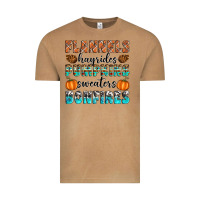 Vintage Camel Flannels Hayrides Pumpkins Sweaters Bonfires Vintage Tee - Artiststas