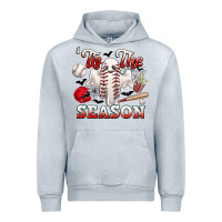 Heather Grey tis the season baseball halloween Urban Hoodie - CowGirlArtShop