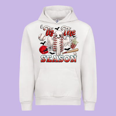 Tis The Season Baseball Halloween Urban Hoodie Designed By Cowgirlartshop
