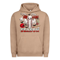 Pigment Burro tis the season baseball halloween Urban Hoodie - CowGirlArtShop