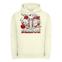 Pigment Pistachio tis the season baseball halloween Urban Hoodie - CowGirlArtShop