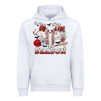 White tis the season baseball halloween Urban Hoodie - CowGirlArtShop