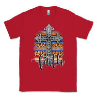 Red western faith Classic Tee - AdoDesignShop