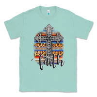 Seafoam western faith Classic Tee - AdoDesignShop