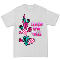 Dove Grey stuck on you cactus Premium Tee - BarkalooDesign