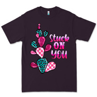 Plum stuck on you cactus Premium Tee - BarkalooDesign