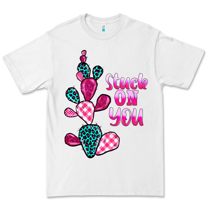 Stuck On You Cactus Premium Tee by BarkalooDesign | Teevron